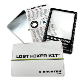 美國 BRUNTON LOST HIKER KIT 隨身求生卡 | 迷途救命組 (經典復刻版)